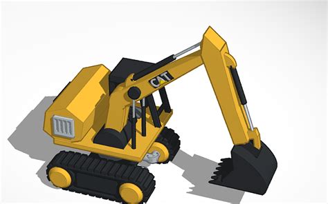 excavator tinkercad